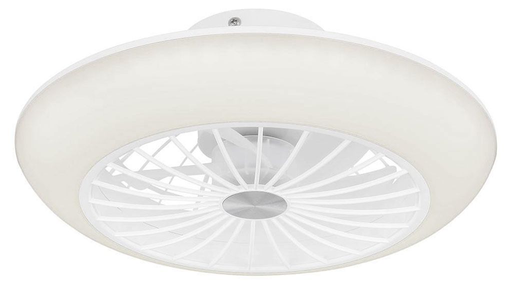 LED Deckenventilator, 3 Stufen, weiß, D 30 cm Produktbild 