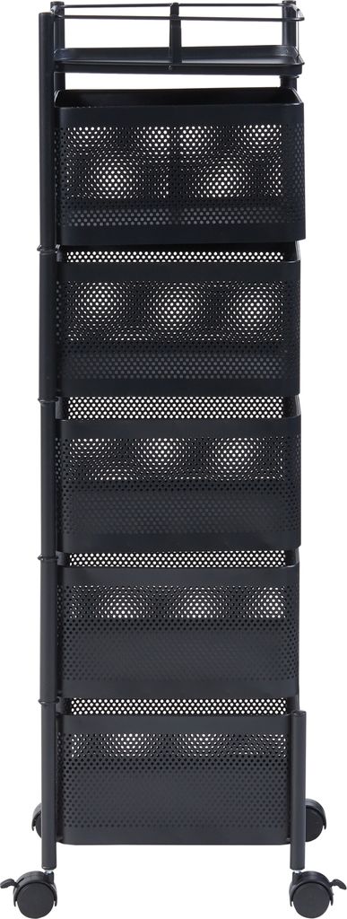 Relaxdays Chariot De Cuisine, Tiroir, 2 Compartiments, épices