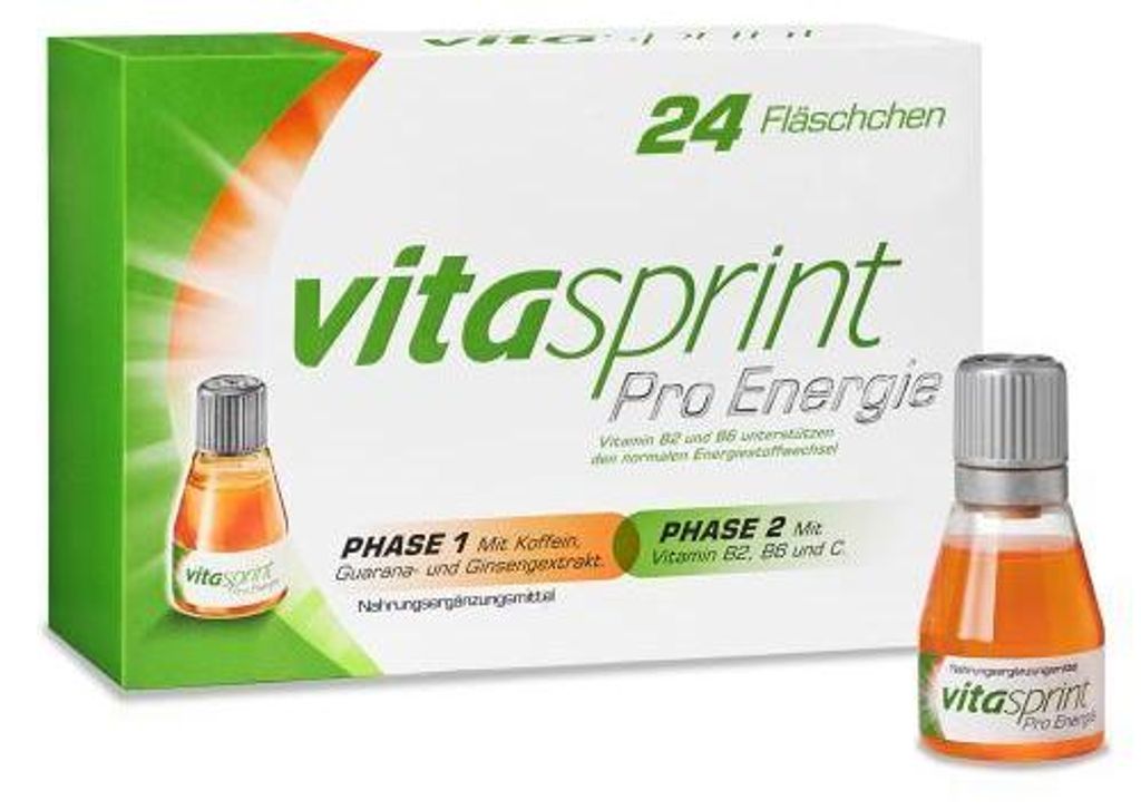 Vitasprint Pro Energie Trinkfläschchen 24 St