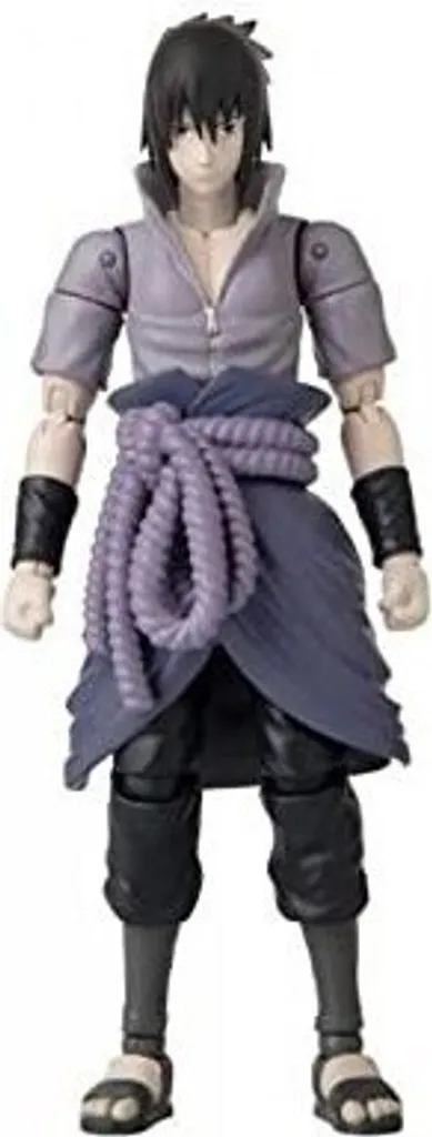 Figurine Bandai Sasuke Uchiwa 17 cm - Statuette de Collection Naruto Shippuden