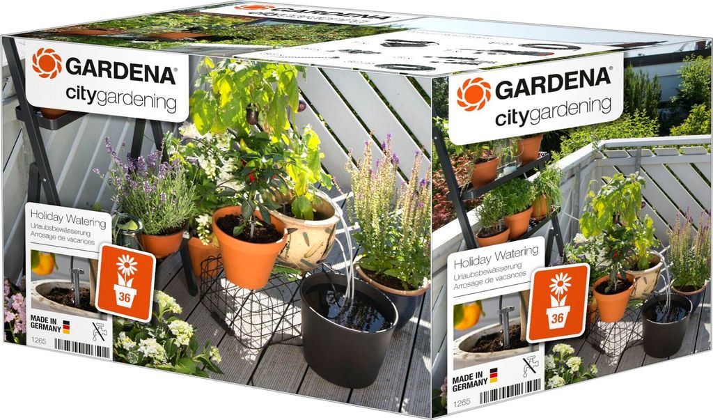 Gardena 1265-20, Czarny, Szary Zdjęcie produktu 