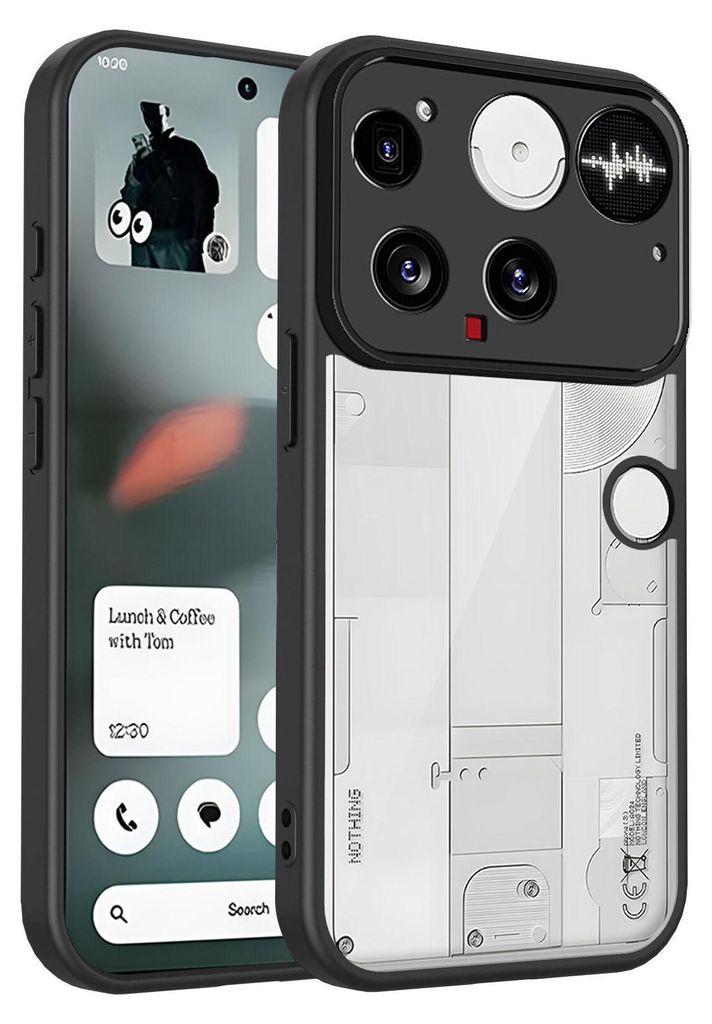 Pouzdro pro Nothing Phone 3 průhledný zadní kryt s TPU Obrázek produktu 