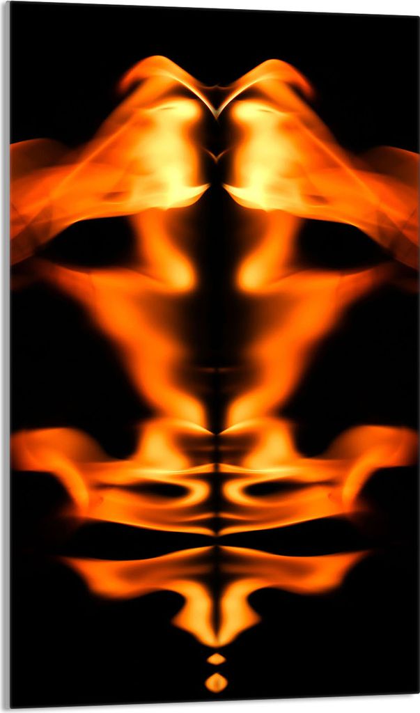 Herdabdeckplatte 30x52 Glaskeramikkochfeld Abdeckung Spritzschutz Glasplatte Deko Schneidebrett, Feuer Schwarz