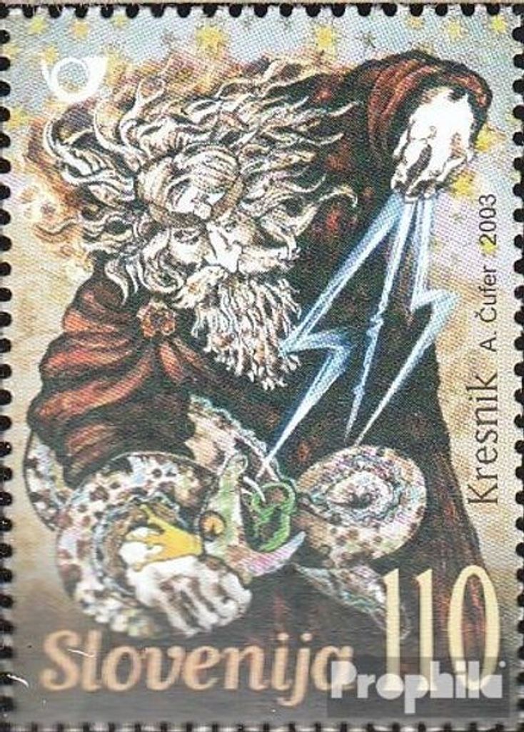 Briefmarken Slowenien 2003 Mi 428 (kompl.Ausg.) postfrisch Slowenische Mythen