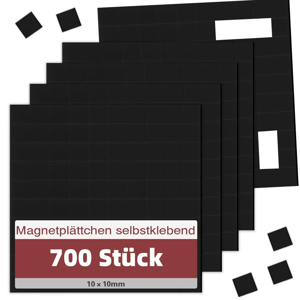 Pastilles magnétiques autocollantes pour école et tableau blanc, 700 pcs