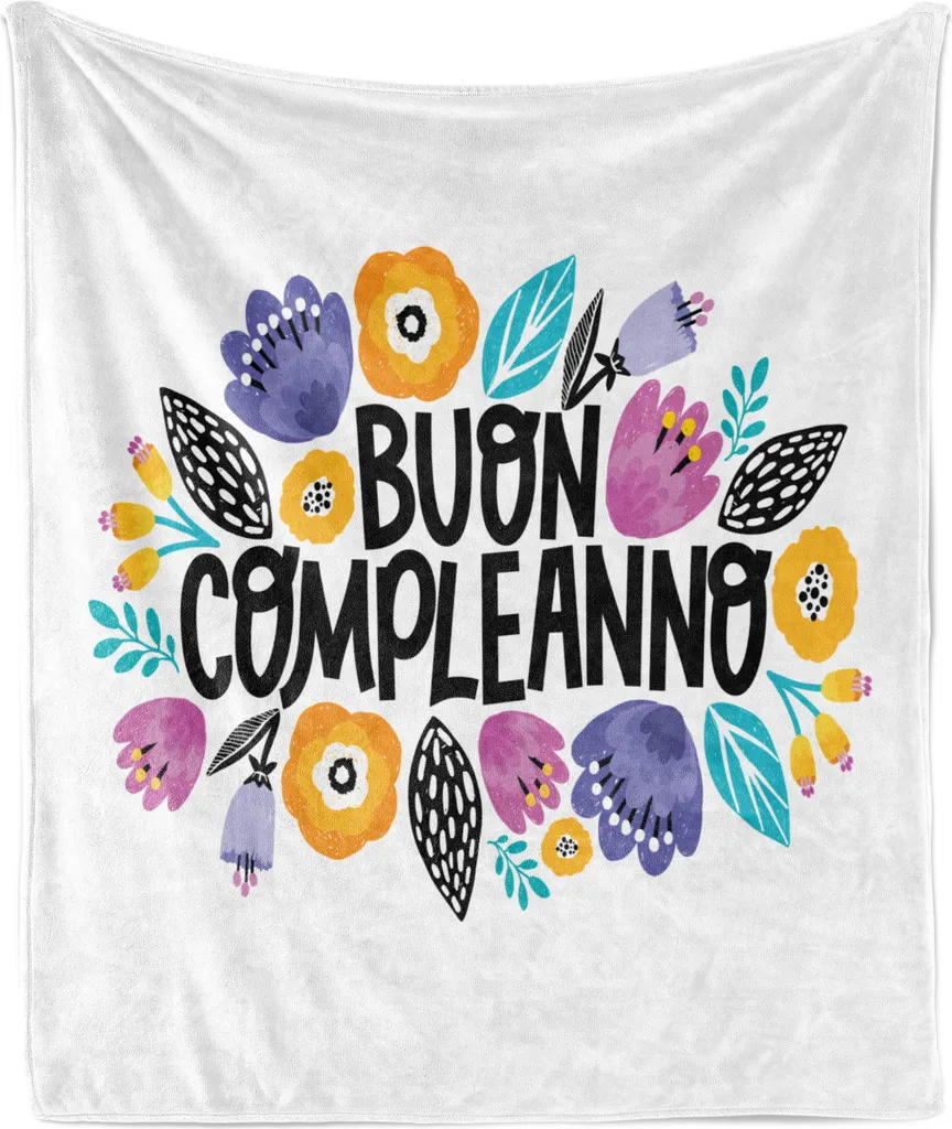 Coperta Morbida 175x230 Abakuhaus | Regalo Compleanno Lavabile