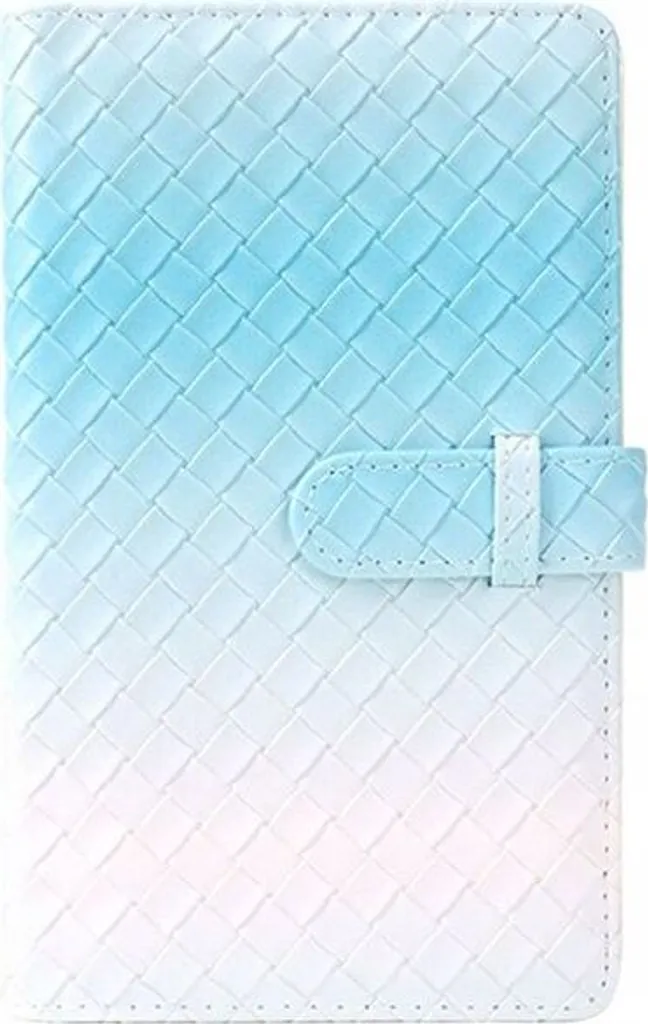 Livre photo Instax Mini turquoise pour ranger 96 tirages argentiques