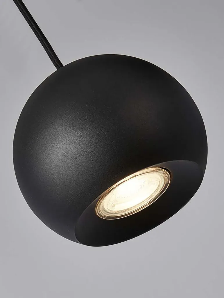 Lampadaire de Lecture Eindhoven Noir Mat - Éclairage d'Appoint Bureau - 2