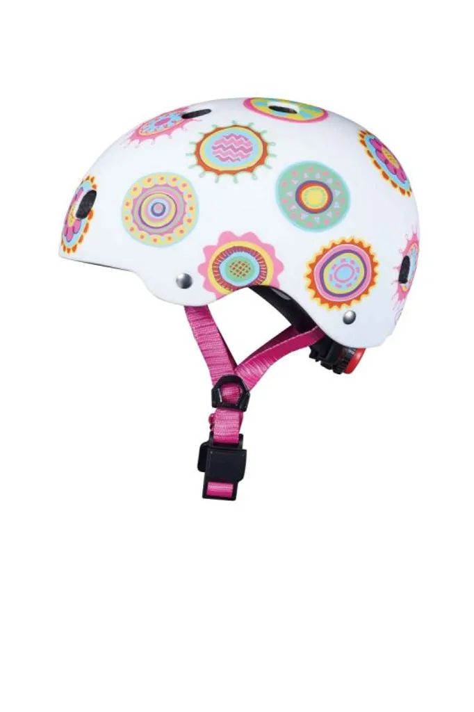 Casque de Vélo pour Enfant avec LED - Micro V3 S Doodle Dot 48-53cm
