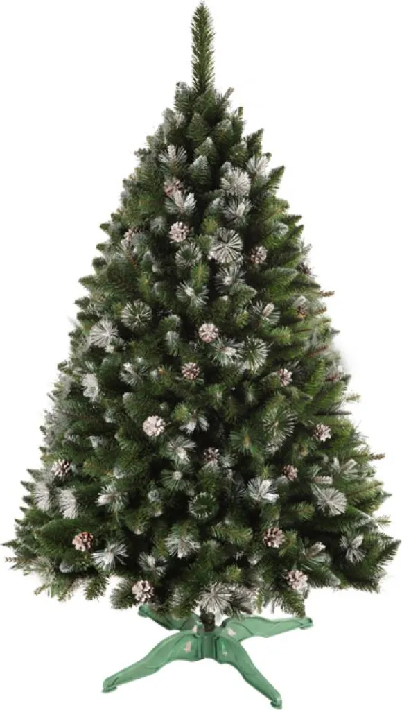 Nohel Garden NG91461 Sapin de Noël Artificiel Borovice Argenté 140cm