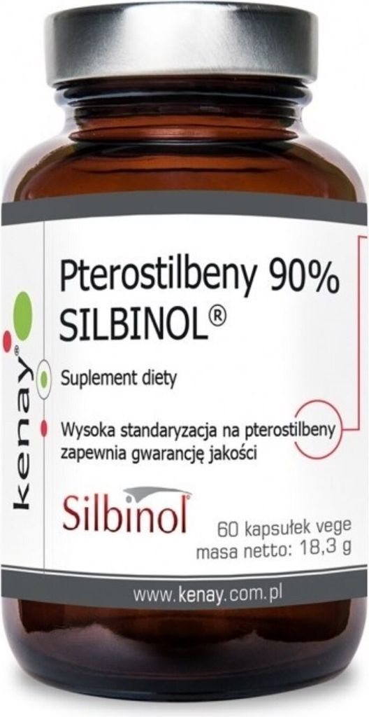 Kenay Pterostilbene 90 % Silbinol 60 Kapseln 7191