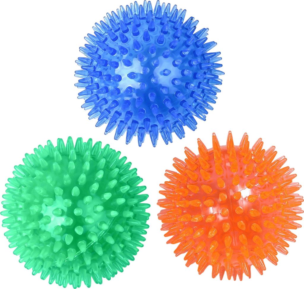 3Pcs Haustier Spielzeug Interaktive Zähne Reinigung Hund Ball Spielzeug Weiche Angst-Reduzierung Pet Kauen Spielzeug Pet Supplies