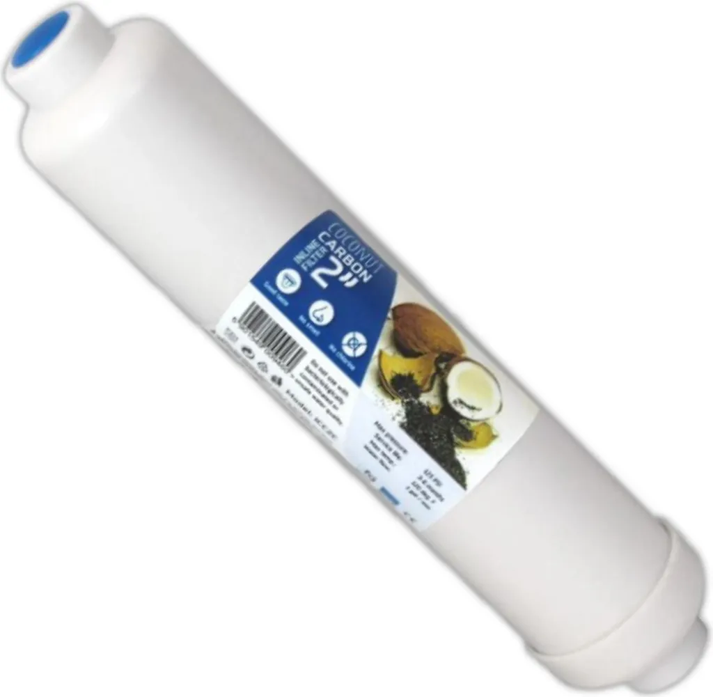 Cartuccia Filtro In-Line 2" Carbone Attivo: Alta Efficienza per Osmosi