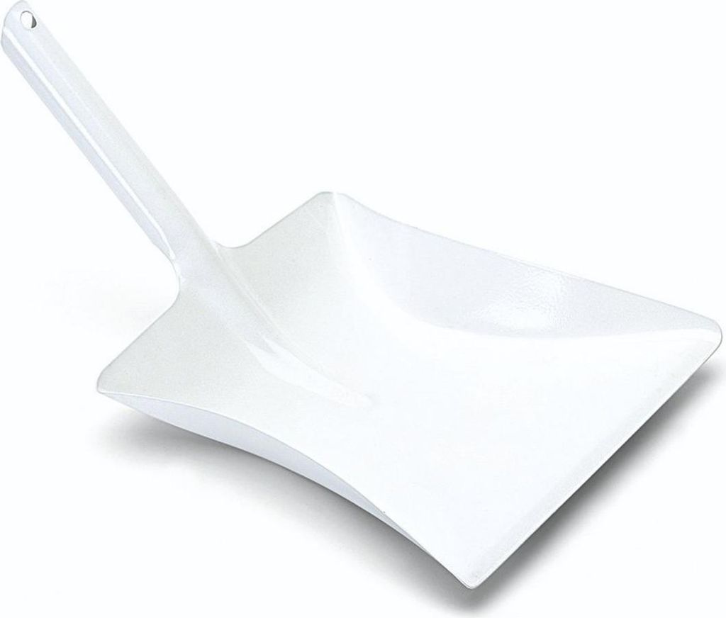 Nölle Kehrschaufel-Metall weiß Produktbild 