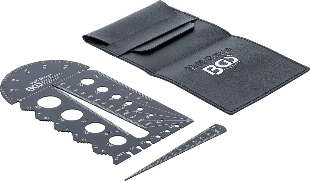 BGS 74247 Sagoma per Viti e Filetti Metrici M3-M20 | Calibro Officina