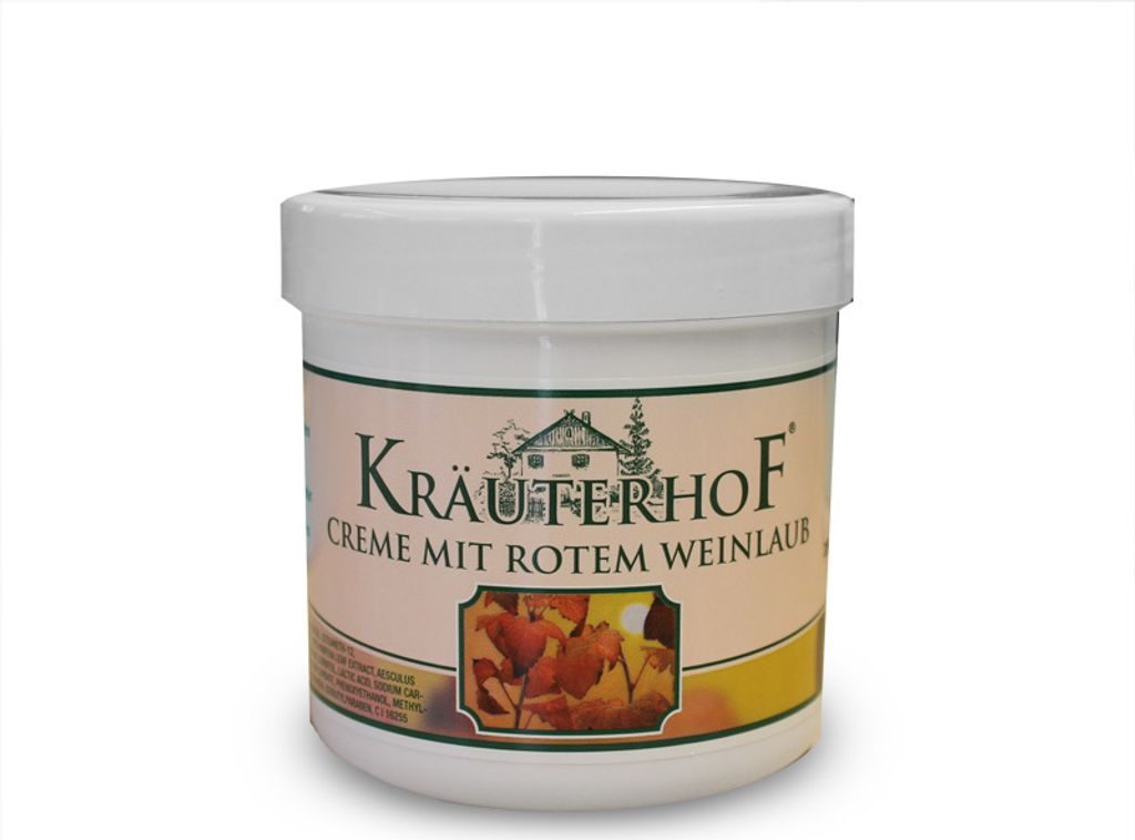 Kräuterhof Creme mit Rotem Weinlaub, 250 ml Immagine del prodotto 