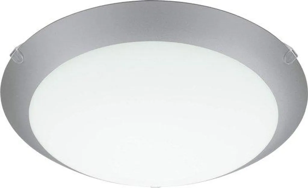 Lampe murale pour miroir de salle de bains, verre blanc et douille E27