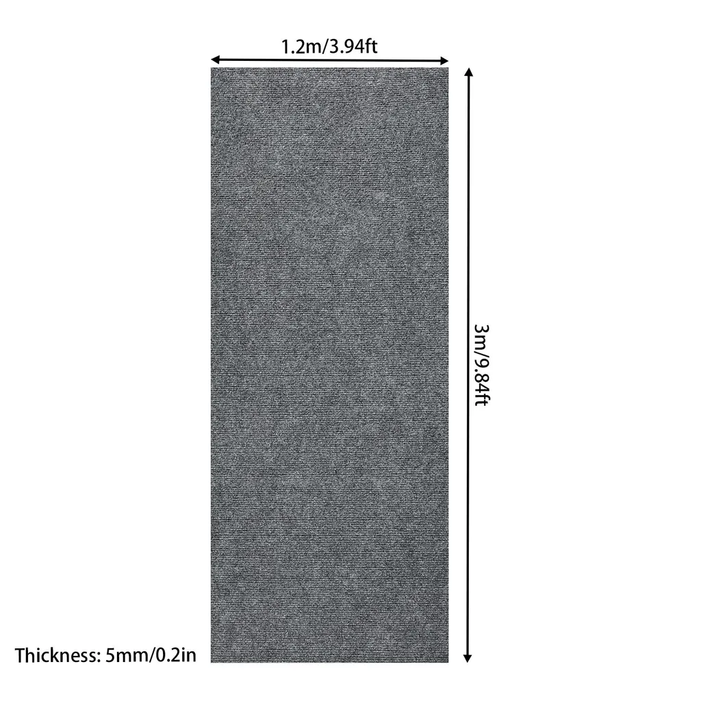 Tapis de Sol Antidérapant Gris 3m : Solution Anti-Glisse Sol Mouillé