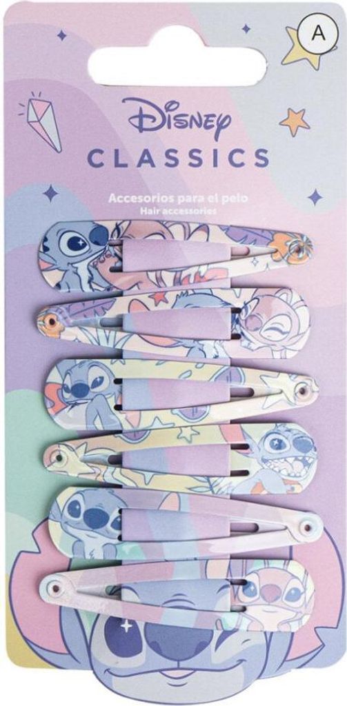 Disney Lilo und Stitch Angel 6-Stück Haarspangen-Set