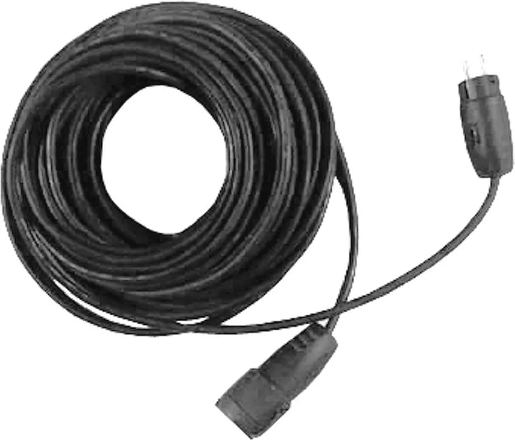 REV RITTER Câble de rallonge 25m noir - Rallonge électrique robuste 25 m