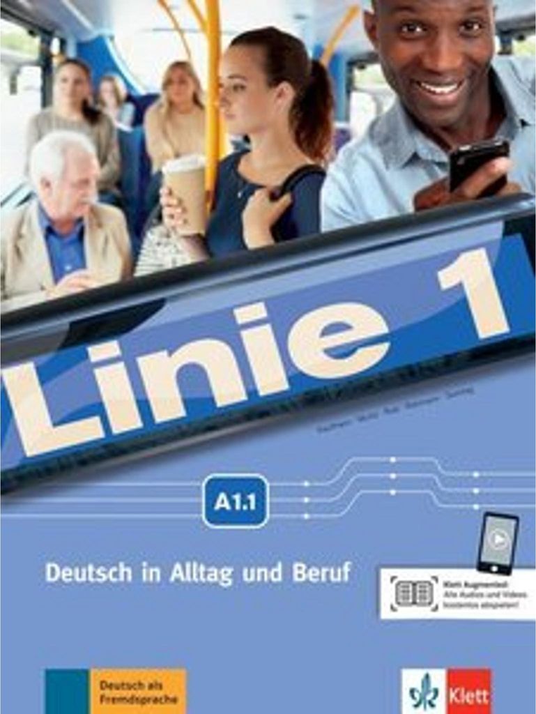 VERLAG: KLETT SPRACHEN Linie 1 - Kurs- und Übungsbuch A1.1 Produktbild 