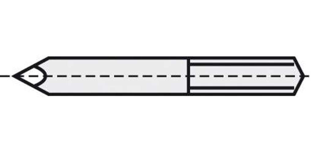 BRÜCK HW-Zentrierspitze 33,5 x 3,0 mm HC35 für Zylinderkopfbohrer | 40335025