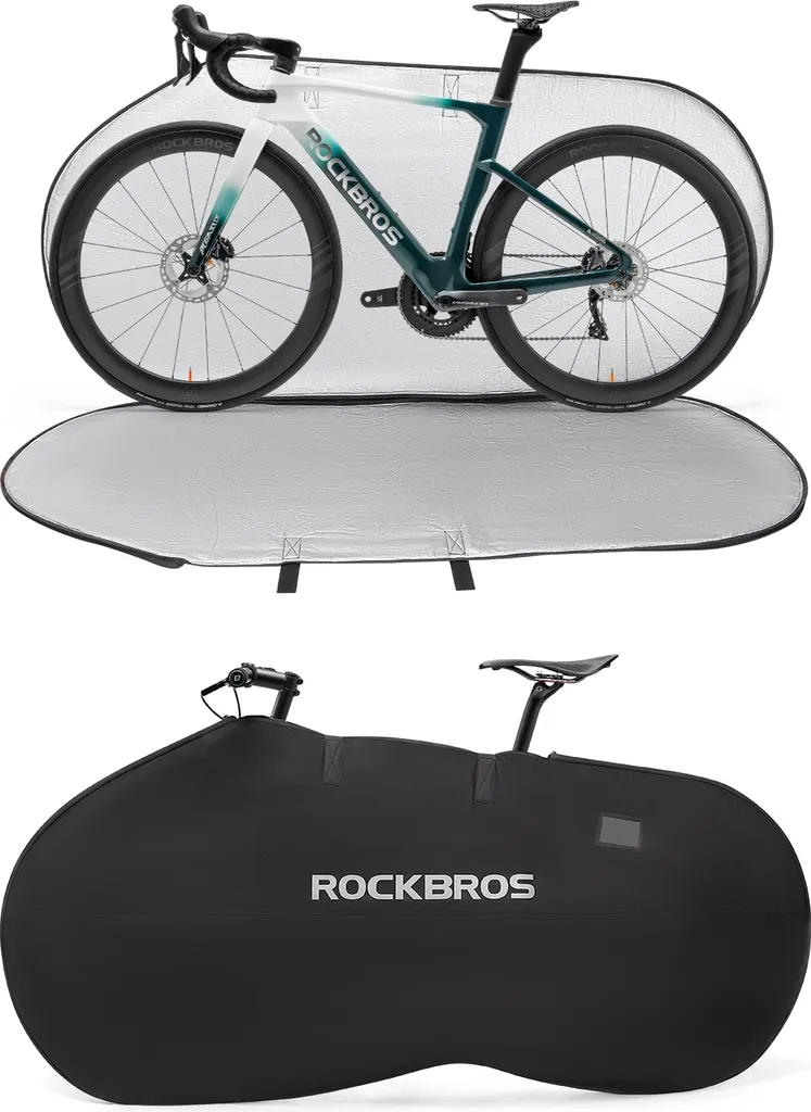 ROCKBROS Sacoche de transport pour vélo 26 pouces Noir Haute Qualité