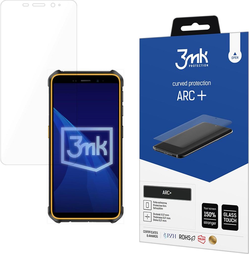 3mk Display Schutzfolie ARC+ für Ulefone Armor X12 / X12 Pro 0,17mm Self-Heal