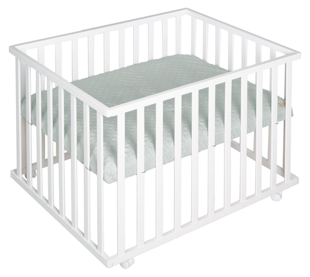 roba Laufgitter 75 x 100 cm - Baby Spielgitter inkl. grauer Produktbild 