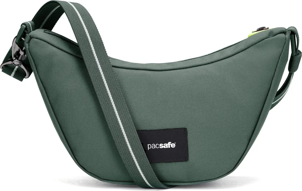 Petit sac bandoulière antivol Pacsafe GO Lunar Crossbody coloris Vert