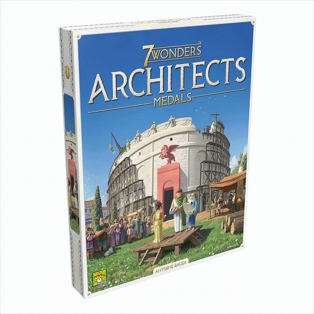 Asmodee 7 Wonders Architects - Medals, Brettspiel, Produktbild 