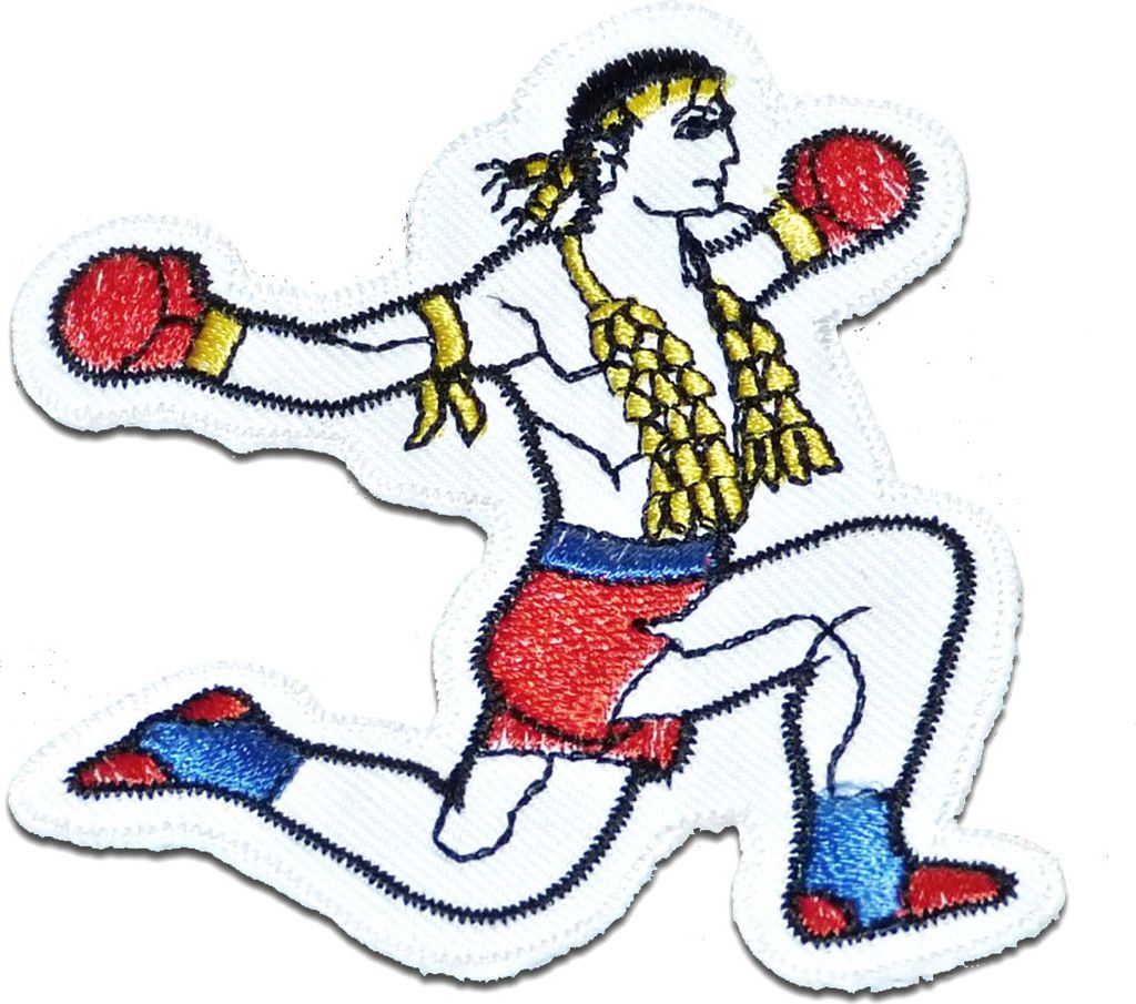 Aufnäher / Bügelbild - Thailand Boxing Muay Thai - Patch Produktbild 