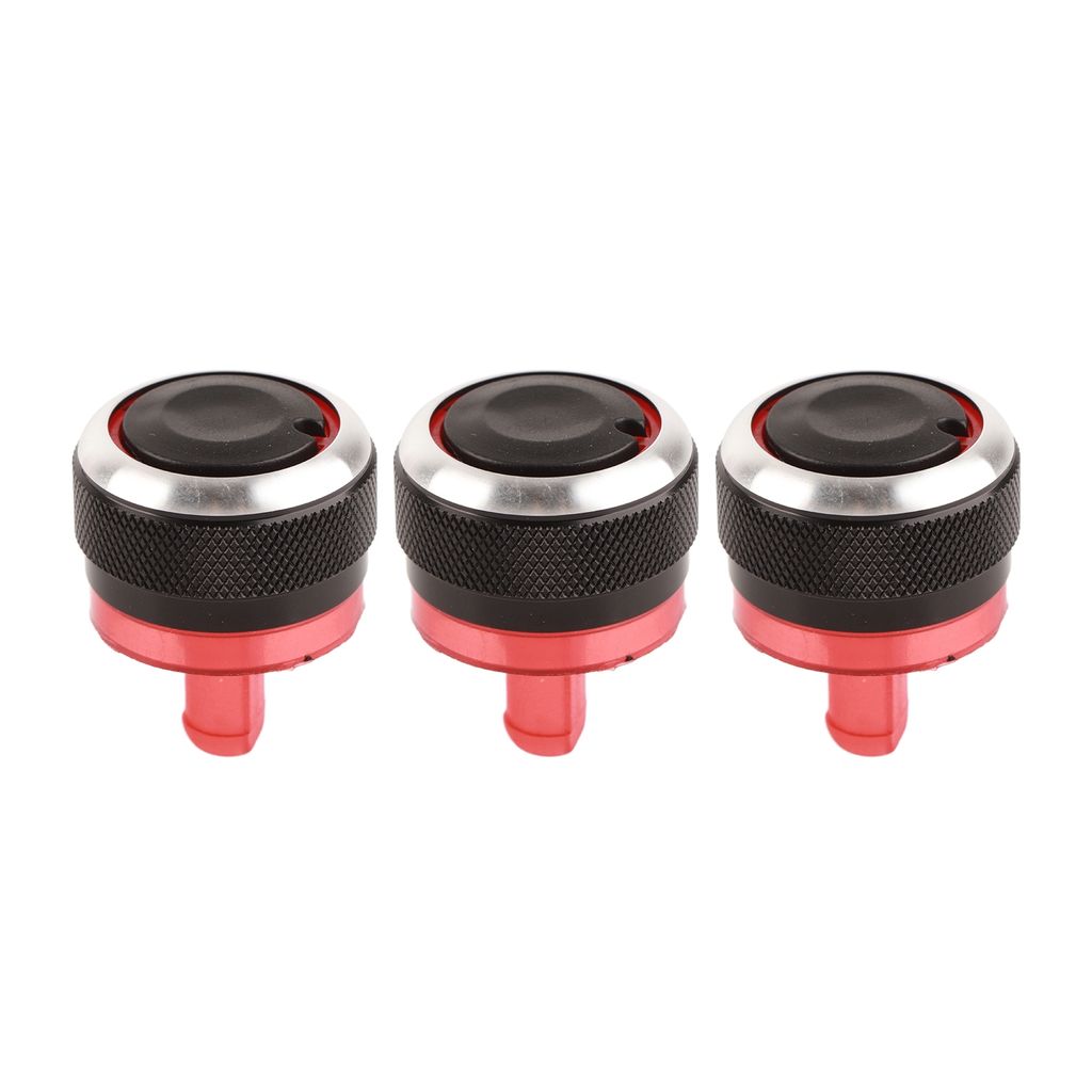 3 stücke Auto Klimaanlage AC Fan Control Schalter Knopf Heizung Taste Ersatz für Peugeot 206/206 +/207
