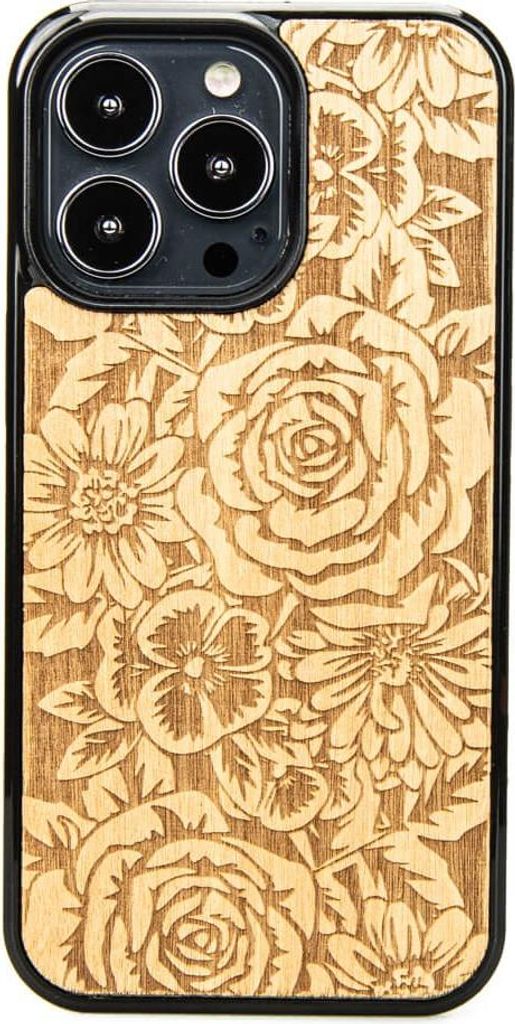 Holzhülle für iPhone 13 Pro ROSES ANIEGRE