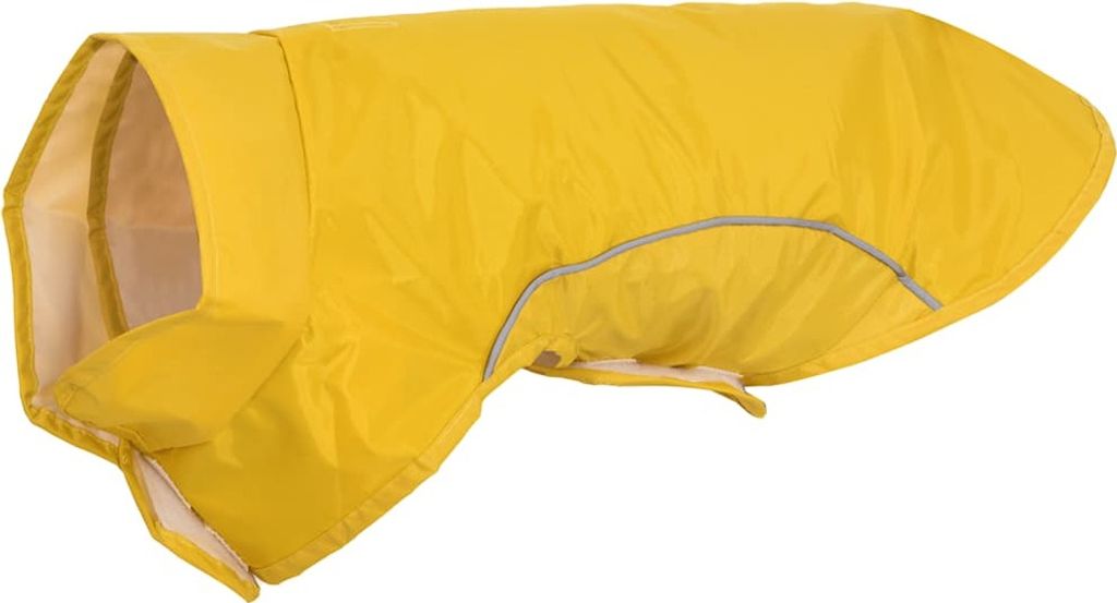 vidaXL Hunde Regenmantel mit Reflexstreifen Polyester Gelb XS