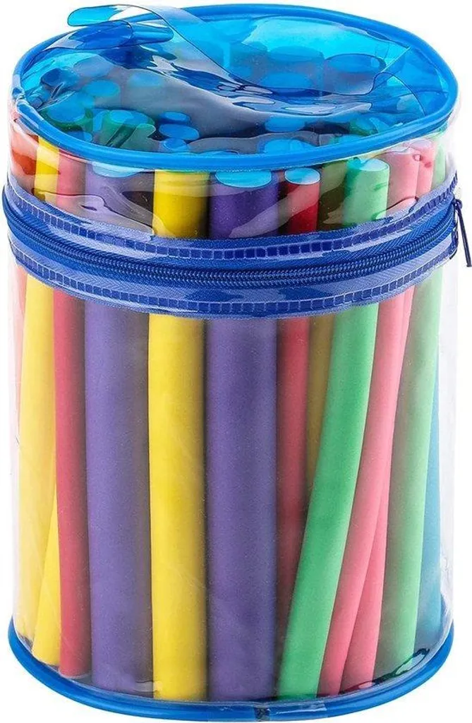 Barrettes mousse thermorésistantes et flexibles pour boucles de nuit