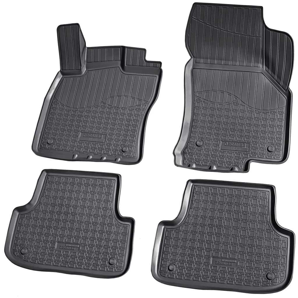 Tappetini Gomma Audi A3 8V Sportback/Berlina 2012-2020 con Bordo Rialzato