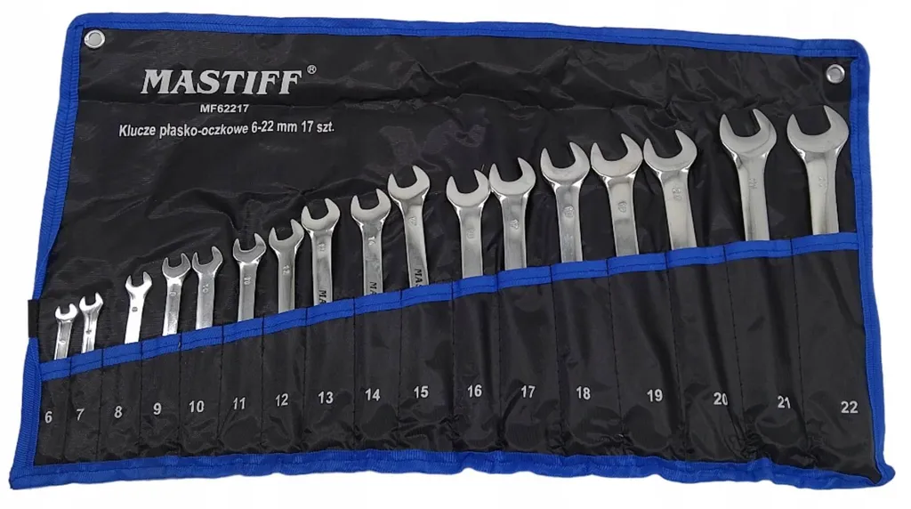 Jeu de 17 clés à fourche Werkstatt 6-22 mm - Outillage à main robuste