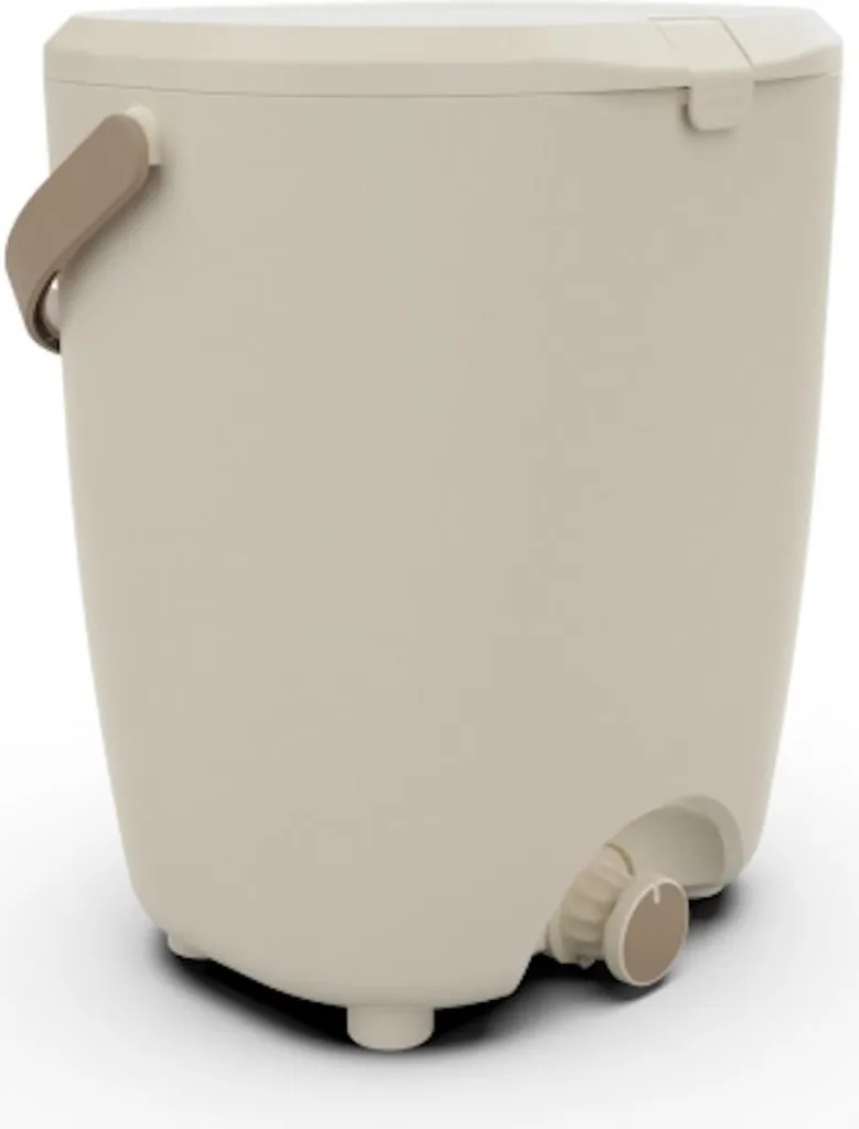 Réduire ses déchets avec le composteur Bokashi Pure 16L Hozelock gris