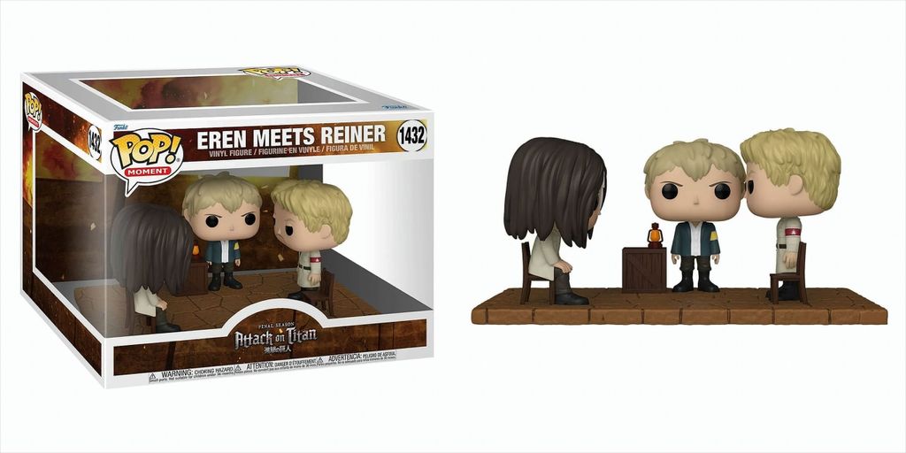 Attack on Titan - Eren Meets Reiner 1432 - Funko Pop! Deluxe Moment