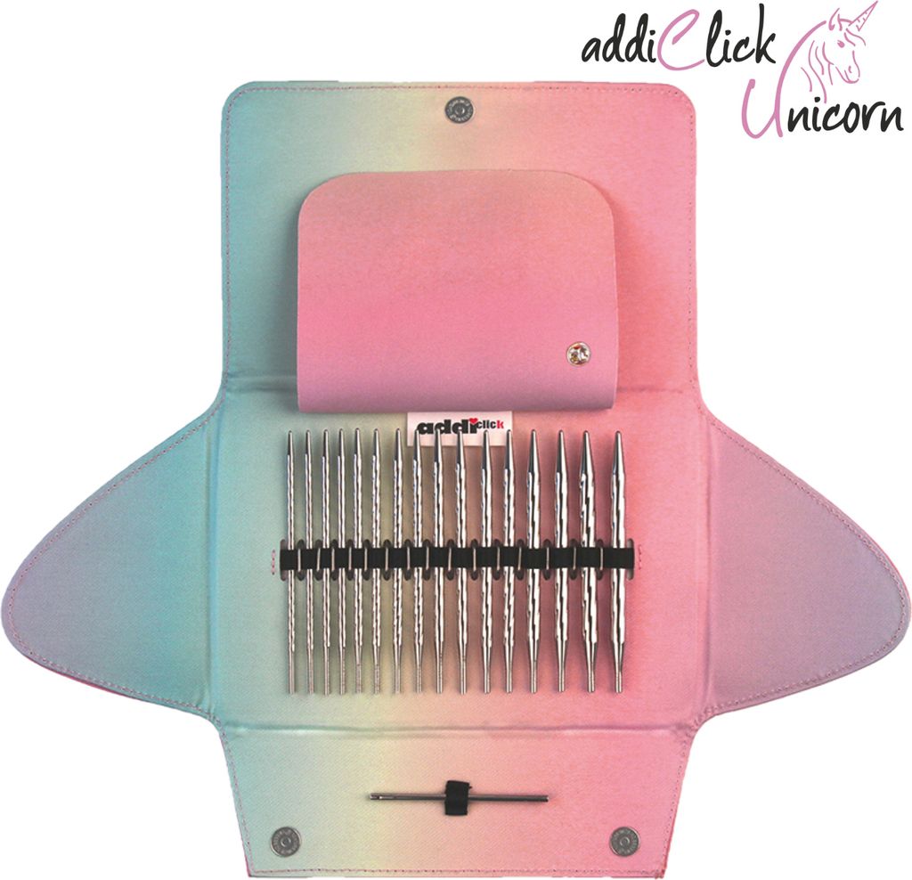 addiClick Unicorn Lace Long sada kruhových pletacích jehlic Obrázek produktu 6