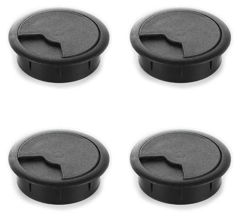4er Set sossai Schreibtisch Kabeldurchführung 60mm in Produktbild 