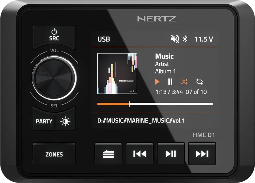Contrôlez votre musique sur le pont avec la télécommande Hertz HMC D1