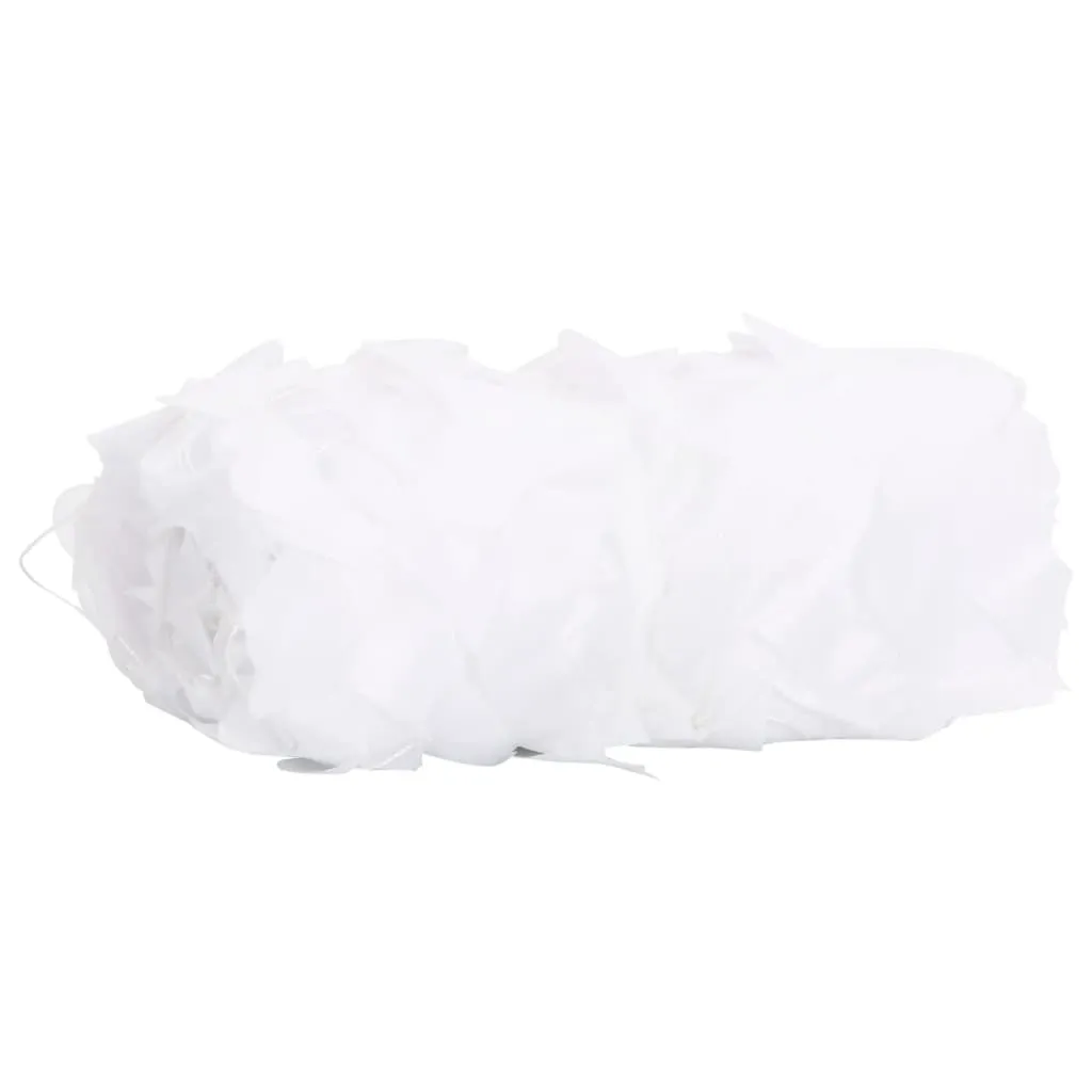 Filet de camouflage vidaXL avec sac de rangement 506x279 cm Blanc