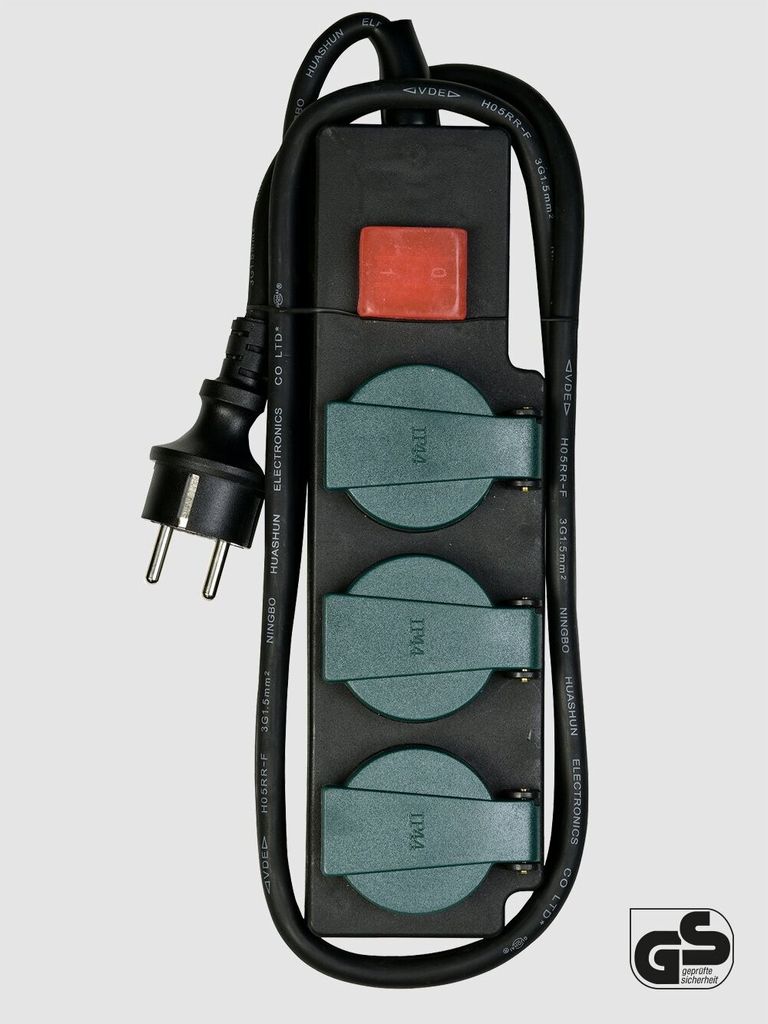 HEITECH Promotion GmbH 04003657 Steckdosenleiste, 3500 W, Produktbild 