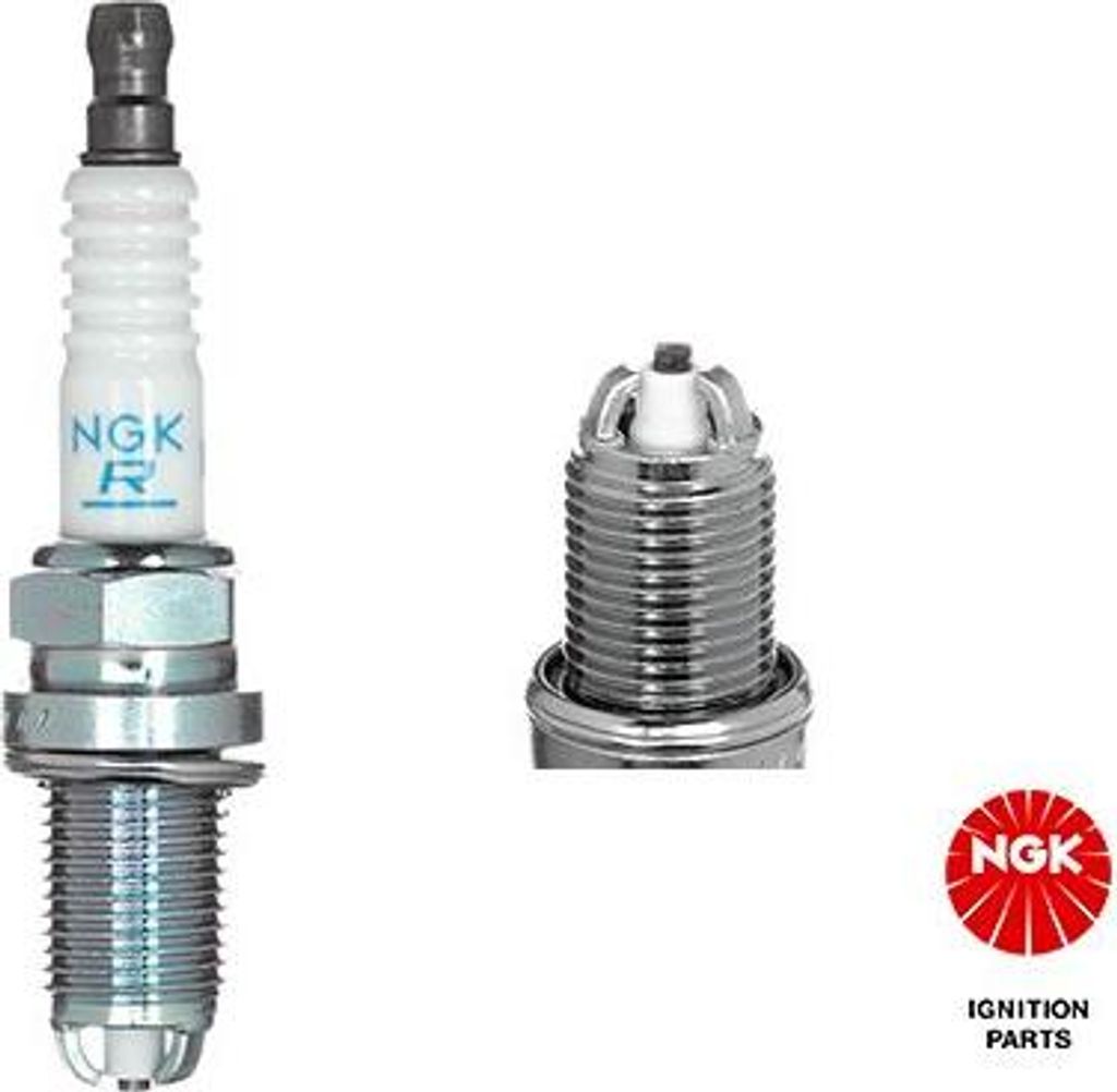 NGK 3384 Zündkerze OE 7700500132 kompatibel mit V70, V40, S80, S70, S60, S40, C70, 960, 850, Sport Spider, Safrane