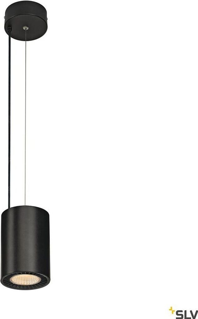 SLV Supros LED Pendellampe Schwarz