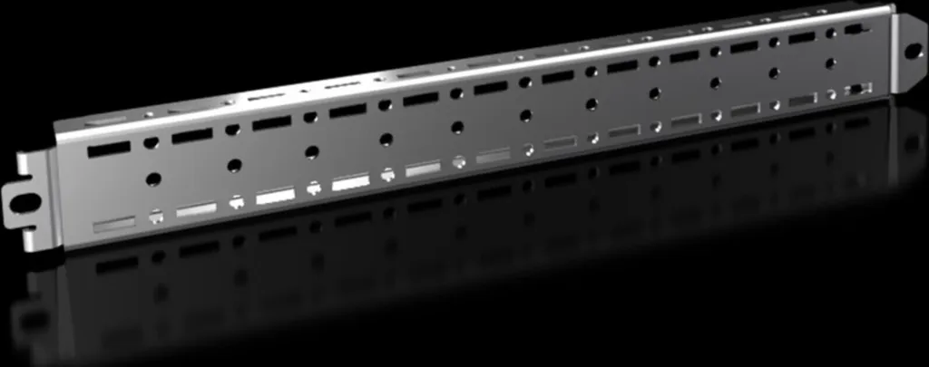 Rail de montage Rittal VX 18x38 mm : fixez vos équipements sur 400 mm