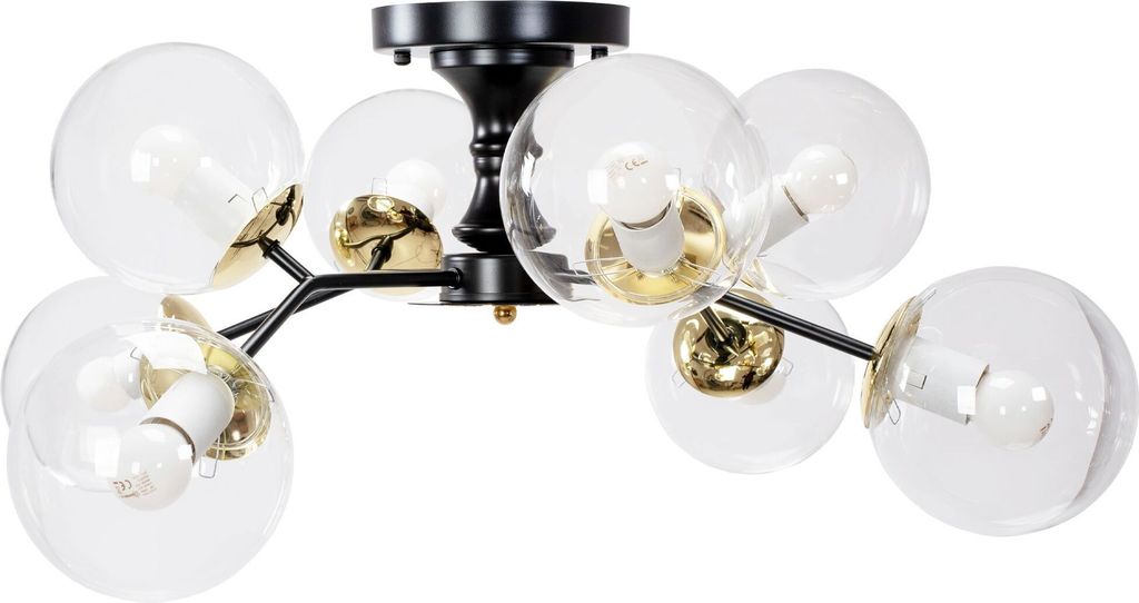 Lampada da Soffitto tooLight App1135-8C Black Gold Immagine del prodotto 