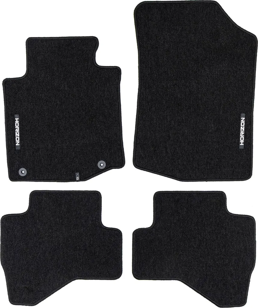 Tappetini Auto Citroen C1 (2005-2014) in Moquette Nera 4 Pezzi